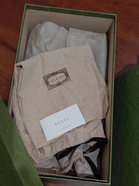 Gucci Sage Green Decorative Shoe Box Pair - Picture 5 of 5